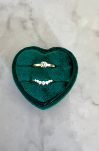 Asscher Diamond Ring