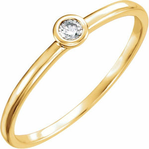 June Diamond Ring