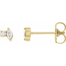Load image into Gallery viewer, Caitlyn Diamond Earrings
