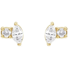 Load image into Gallery viewer, Caitlyn Diamond Earrings
