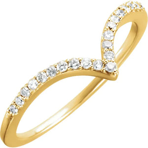 Diamond V Ring